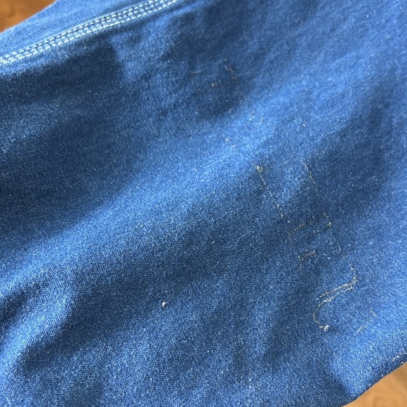 LIBERTY denim bib overalls for men size 42x30 100% Cotton - Picture 11 of 12